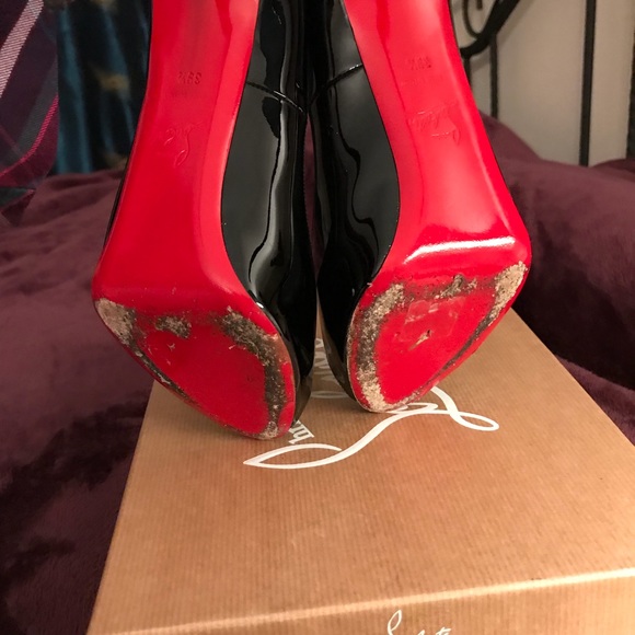 Christian Louboutin New Very Prive Black Heels - Picture 5 of 7